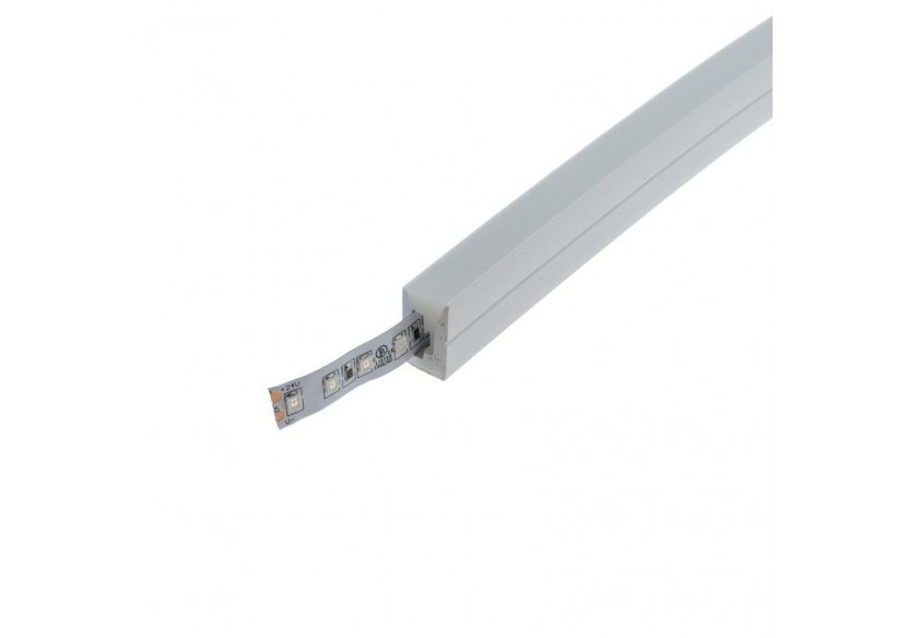 Étui en silicone flexible 10x18mm pour ruban LED - BPERFLEX10X18 - Barcelona LED