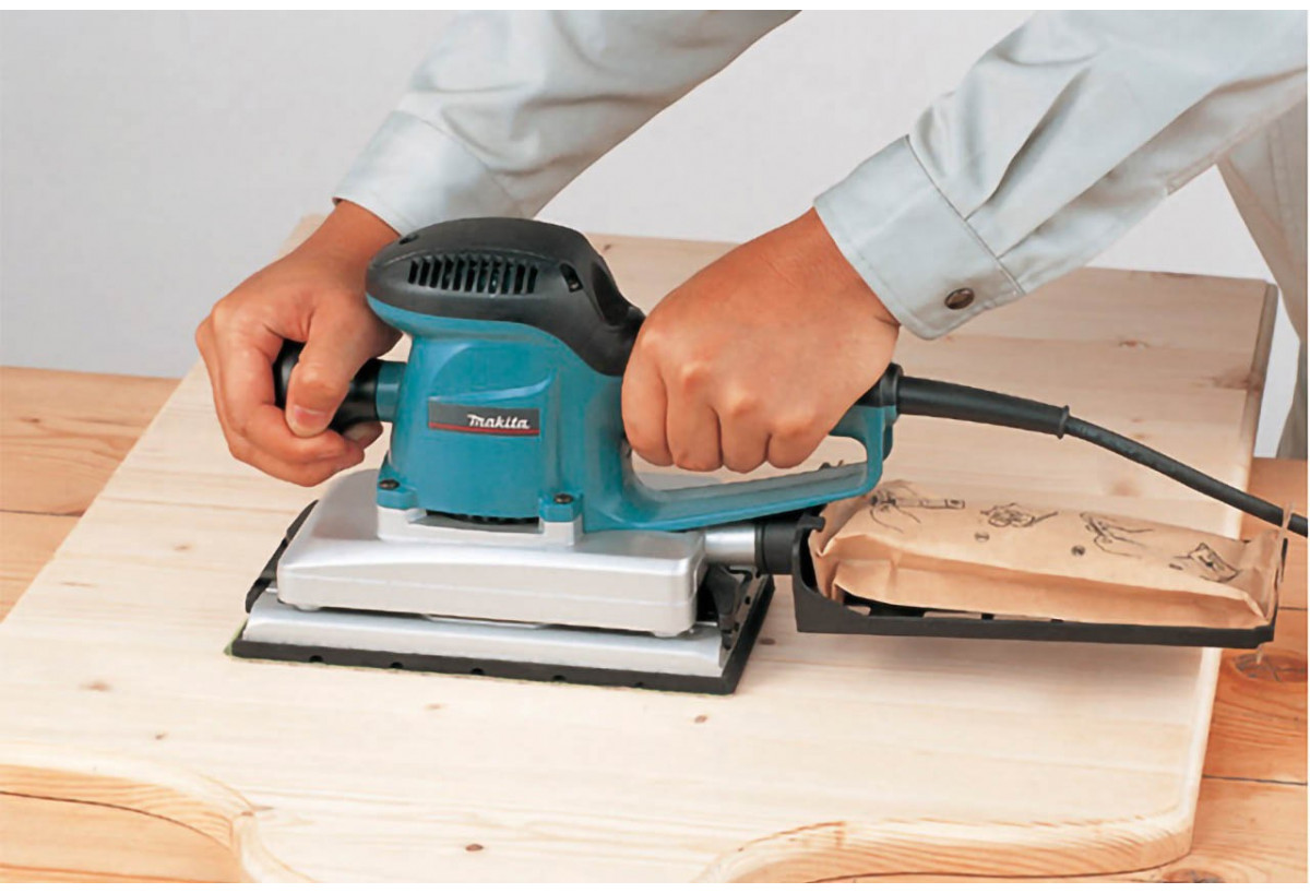 Ponceuse vibrante 330W - Makita : Confort'Mat