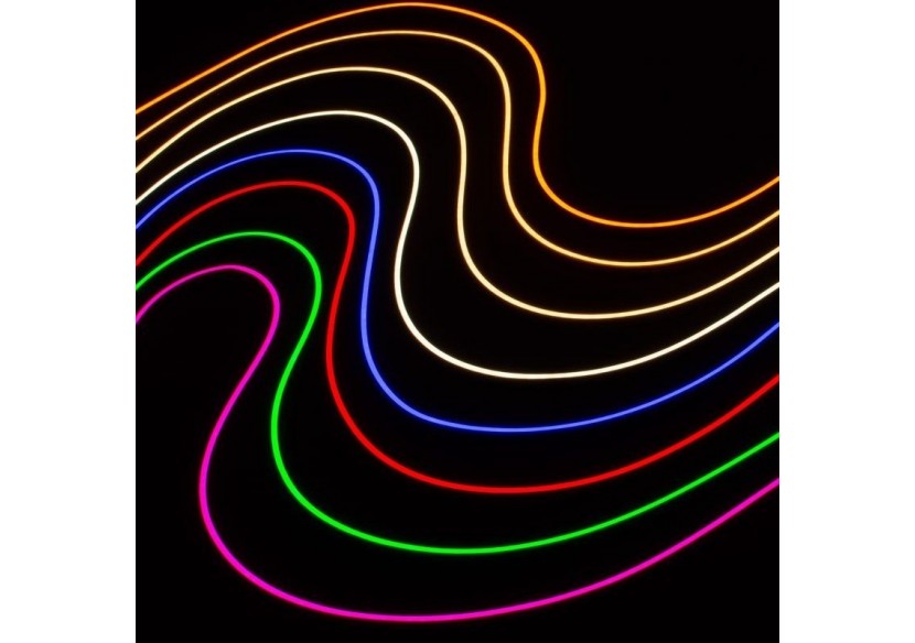 Néon LED flexible 24V DC-4x10mm-5m-13W/m-120 LED/m-IP67-À courbure latérale - B3380-BC - Barcelona LED