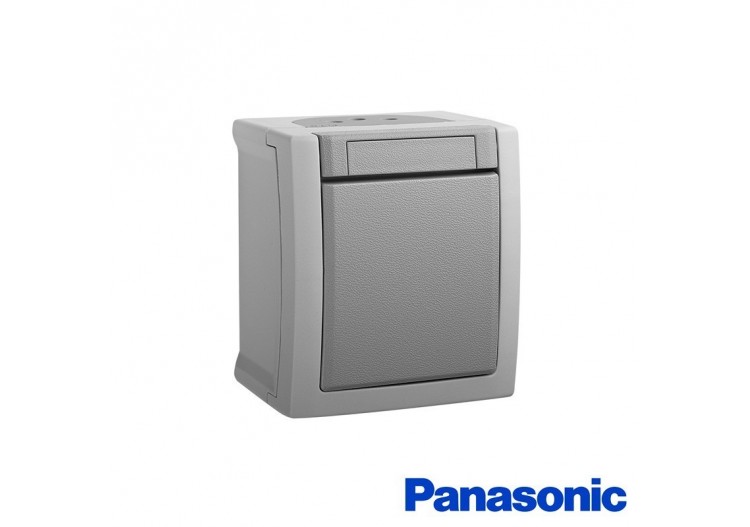 Interrupteur étanche 10A 250V IP54 - WPTC40012GR - Barcelona LED