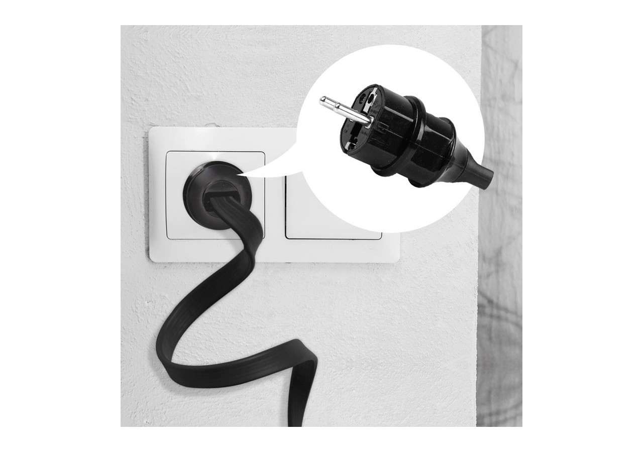 Connecteur prise européenne pour guirlande LED sur mesure - L400-3 - Barcelona LED