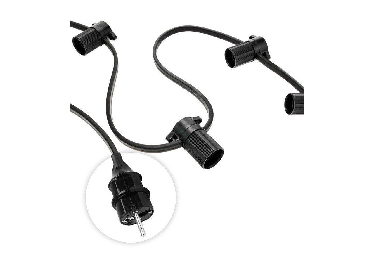 Connecteur prise européenne pour guirlande LED sur mesure - L400-3 - Barcelona LED