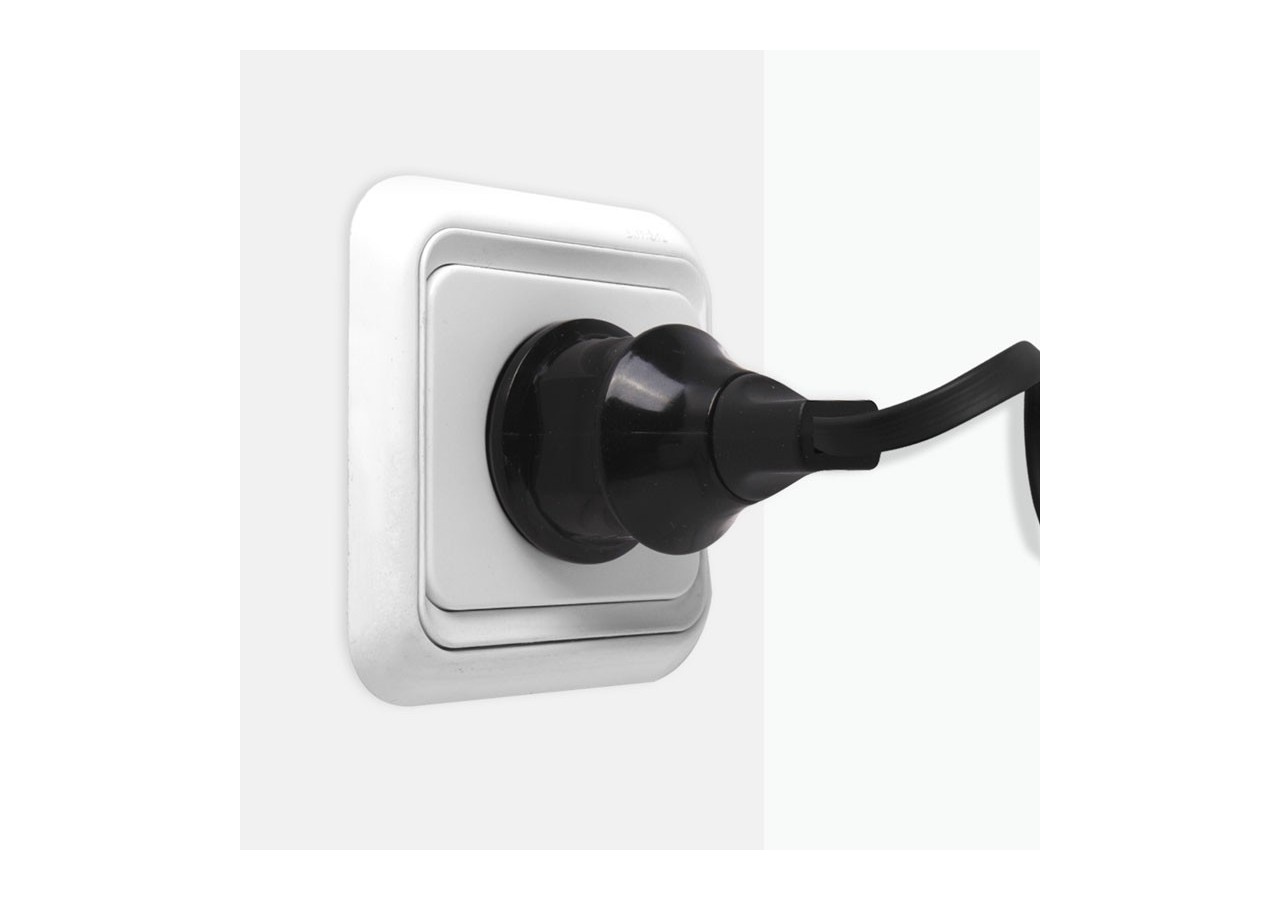 Connecteur prise européenne pour guirlande LED sur mesure - L400-3 - Barcelona LED