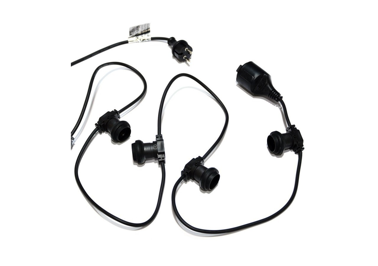 Guirlande guinguette extérieur 6.5m connectable en série - L1000-1 - Barcelona LED