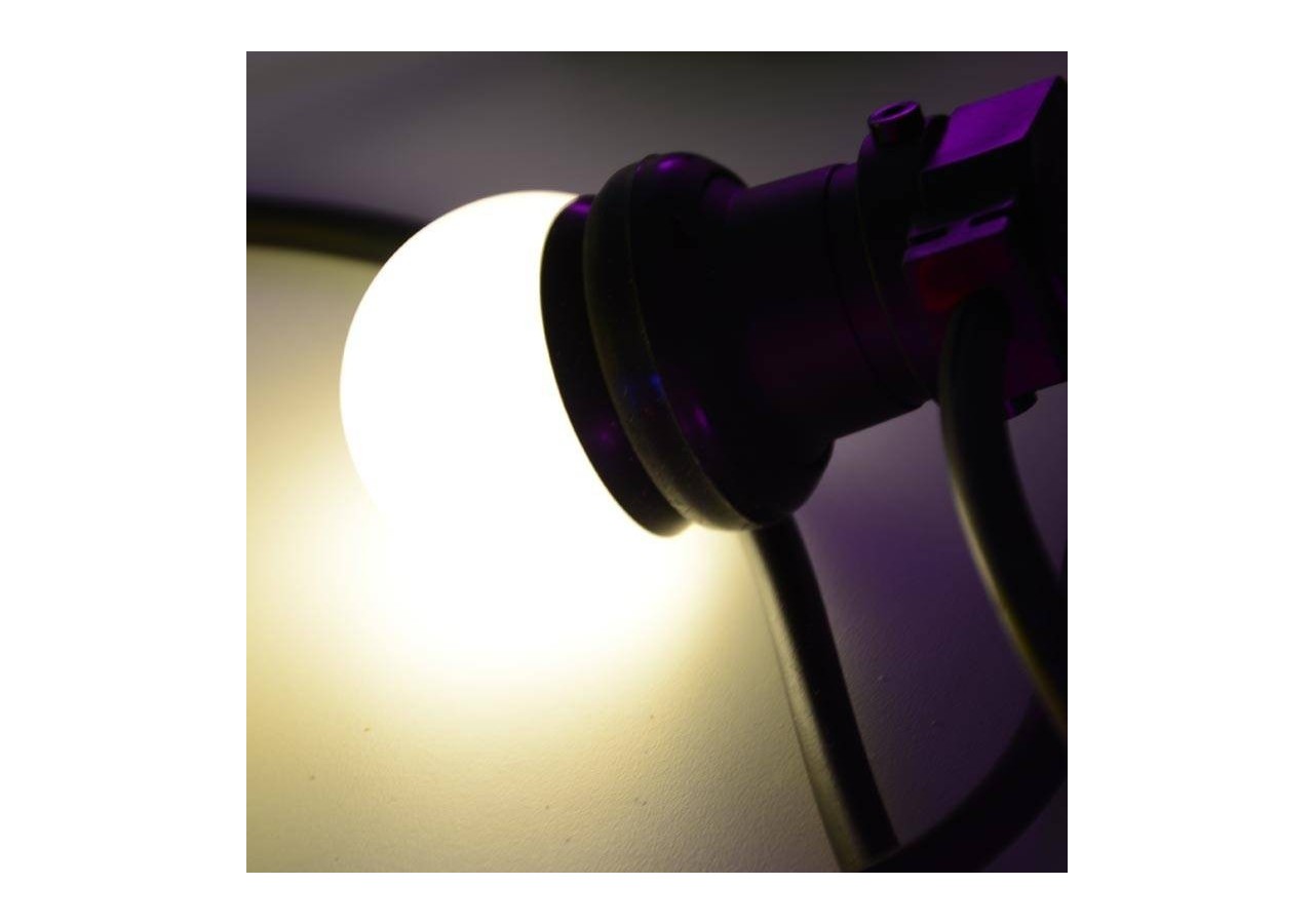 Guirlande guinguette extérieur 6.5m connectable en série - L1000-1 - Barcelona LED