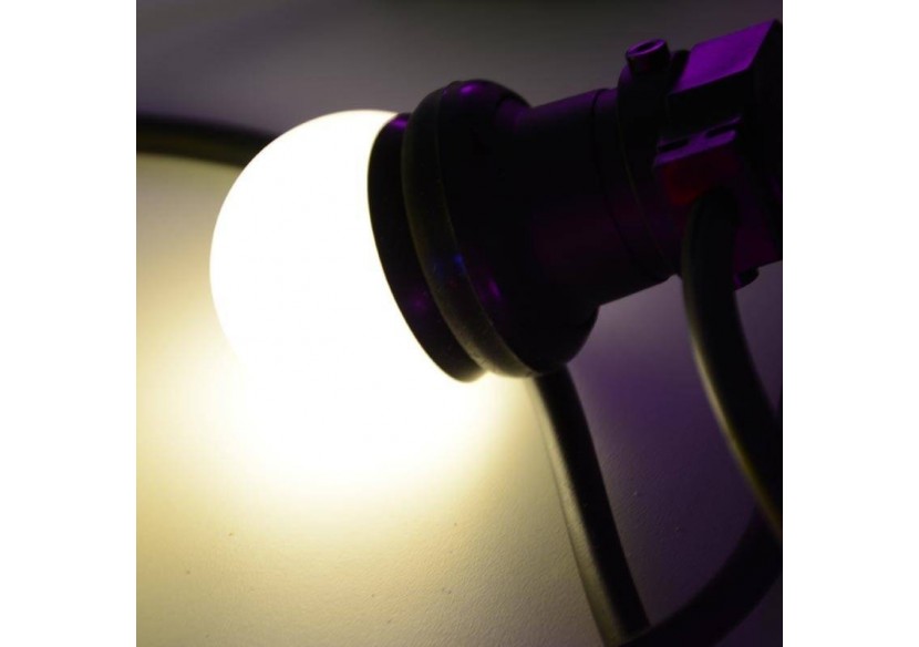 Guirlande guinguette extérieur 6.5m connectable en série - L1000-1 - Barcelona LED