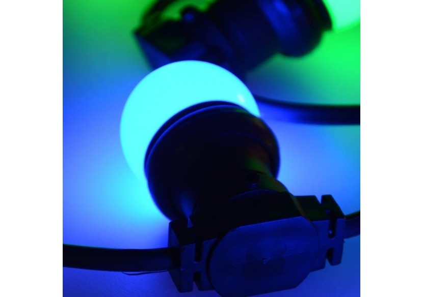 Guirlande guinguette extérieur 6.5m connectable en série - L1000-1 - Barcelona LED