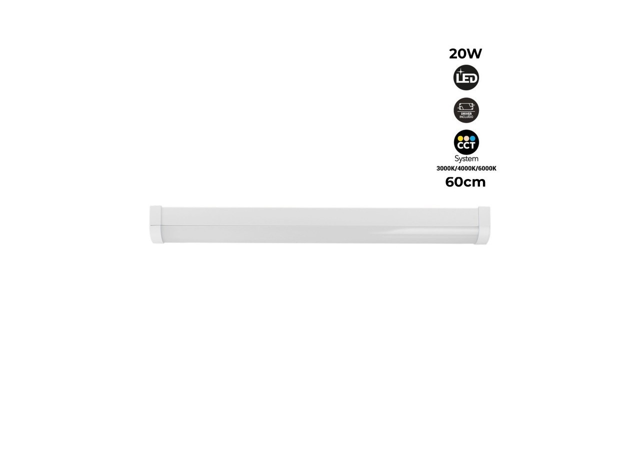 Linéaire LED haute puissance CCT-20W-60cm - B8596-CCT-60 - Barcelona LED