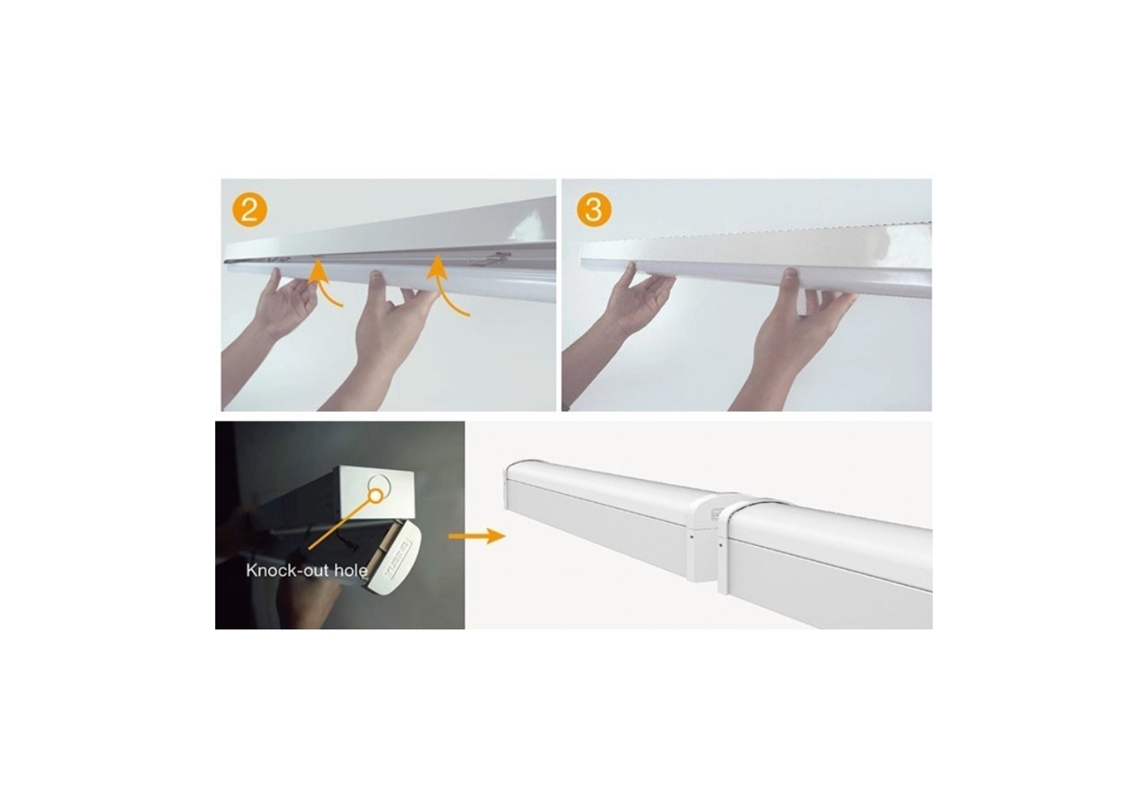 Linéaire LED haute puissance CCT-20W-60cm - B8596-CCT-60 - Barcelona LED