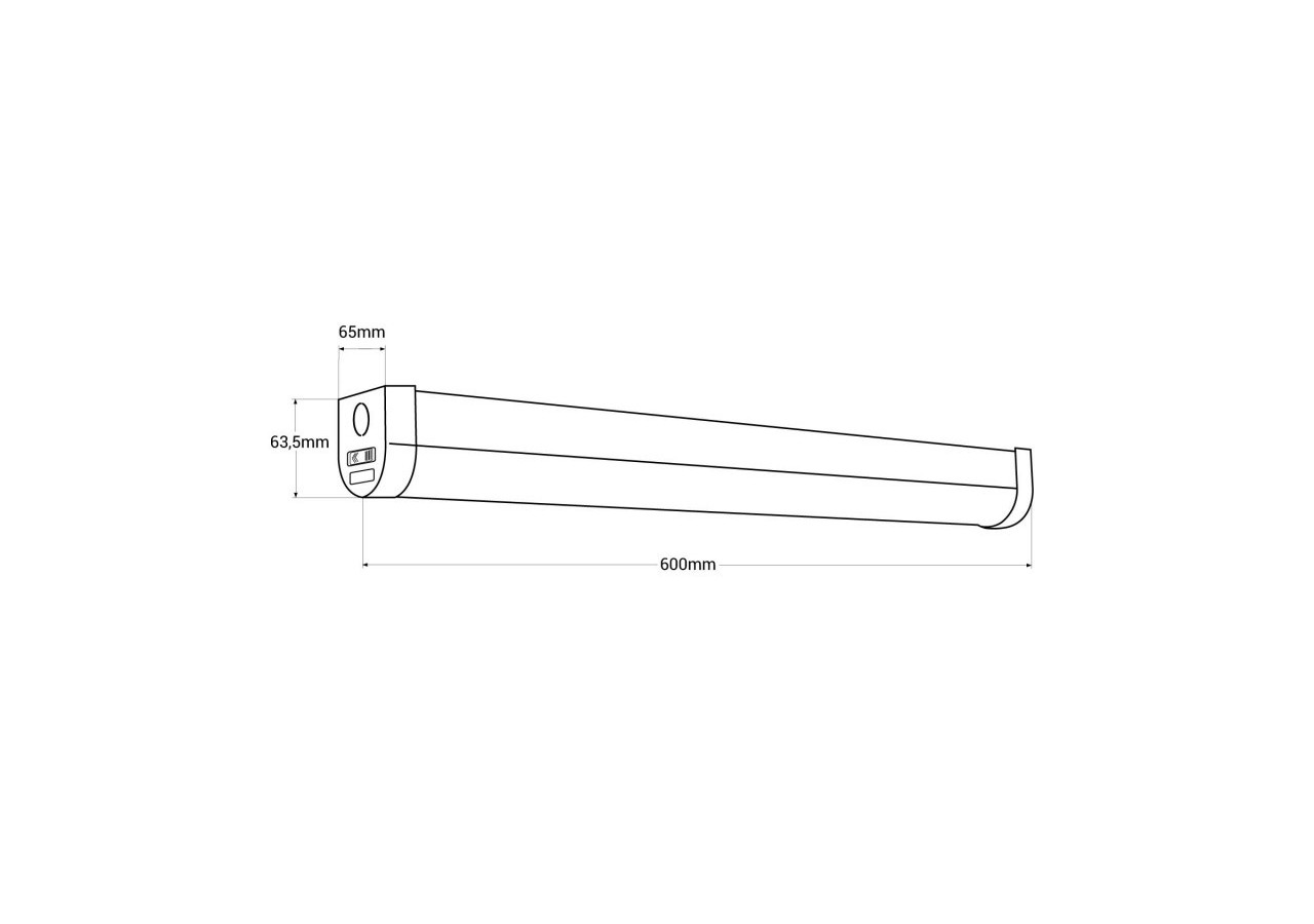 Linéaire LED haute puissance CCT-20W-60cm - B8596-CCT-60 - Barcelona LED