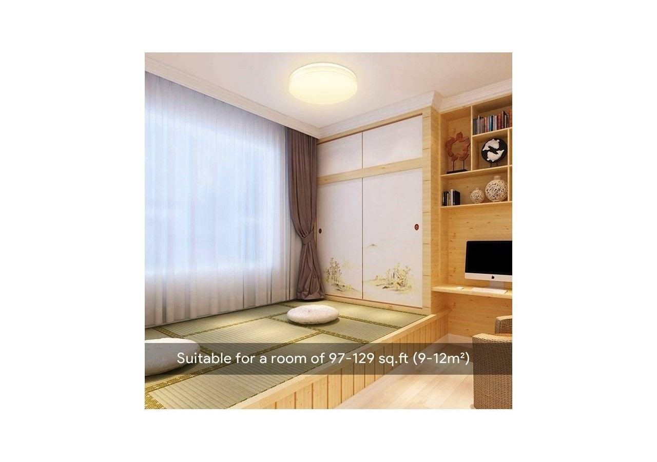 Plafonnier LED rond en saillie 2040LM 18W IP65 - B1725-R-CCT - Barcelona LED