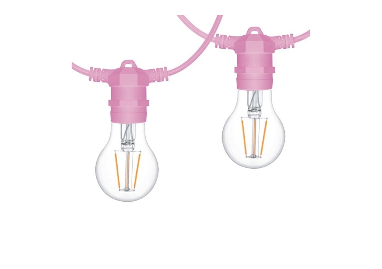 Câble guirlande guinguette extérieur 10m-IP44 - L1500-SA - Barcelona LED