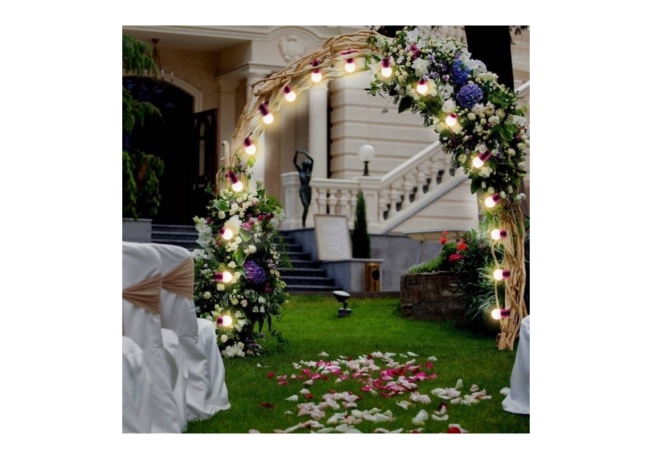 Câble guirlande guinguette extérieur 10m-IP44 - L1500-SA - Barcelona LED