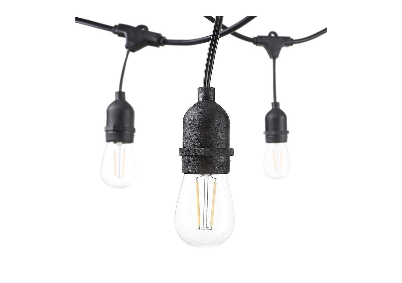 Câble guirlande guinguette extérieur 10m-IP44 - L1700 - Barcelona LED