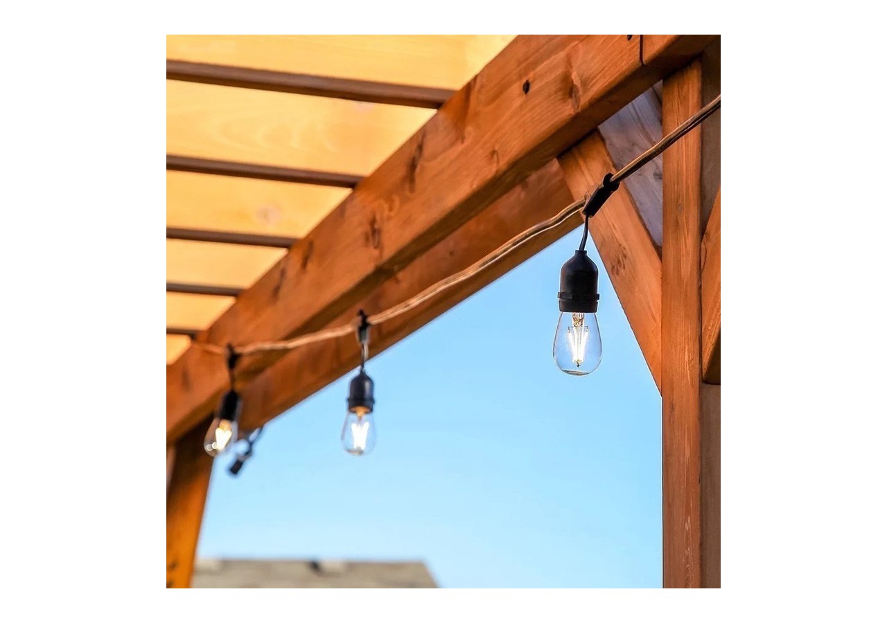 Câble guirlande guinguette extérieur 10m-IP44 - L1700 - Barcelona LED