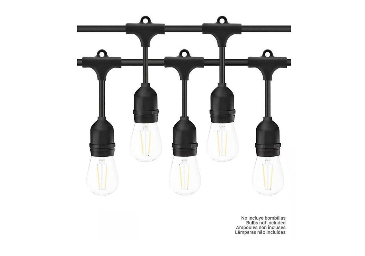 Câble guirlande guinguette extérieur 10m-IP44 - L1700 - Barcelona LED