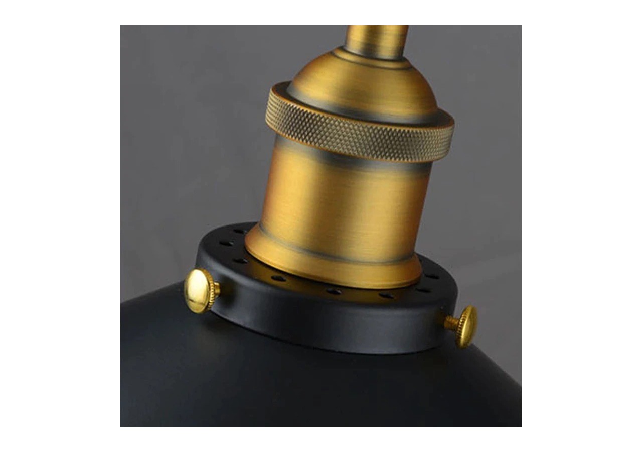 Lampe pendante rétro "CLOCK WORK" avec douille E27 60W - L3053 - Barcelona LED