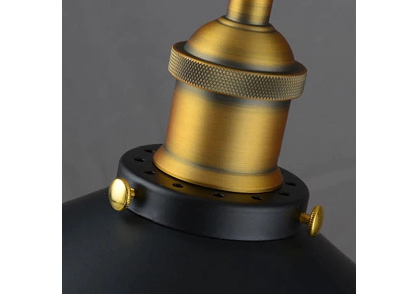 Lampe pendante rétro "CLOCK WORK" avec douille E27 60W - L3053 - Barcelona LED