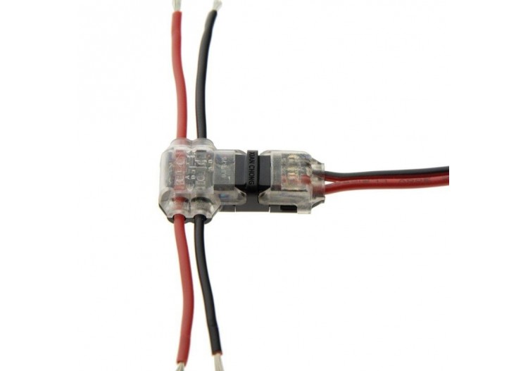 Connecteur 2 câbles en T 36V 9A - B1732 - Barcelona LED 2