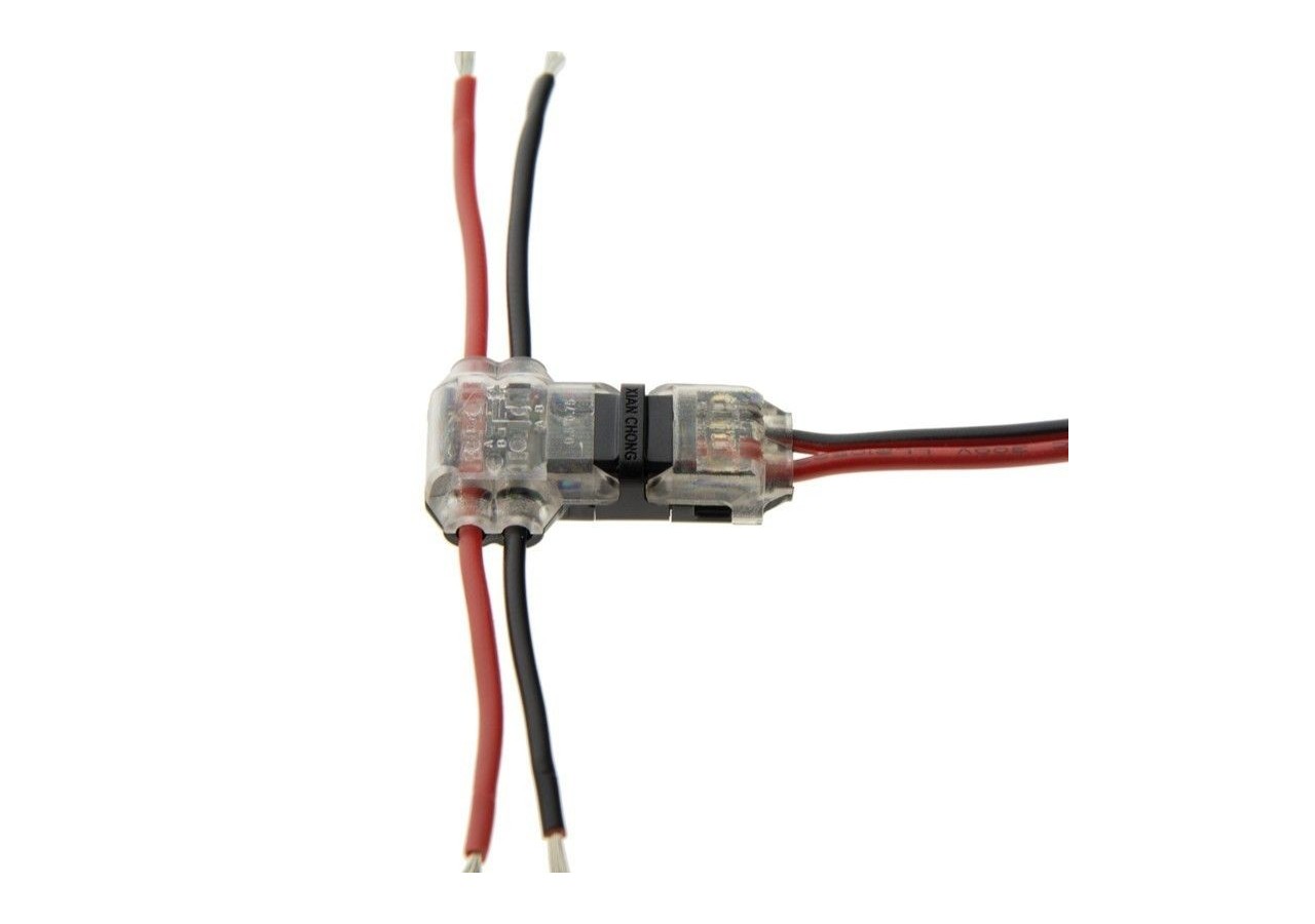 Connecteur 2 câbles en T 36V 9A - B1732 - Barcelona LED