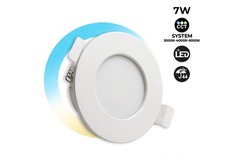 Downlight LED étanche CCT-7W-IP44-Coupe diamètre 68-75mm - B1150CCT - Barcelona LED