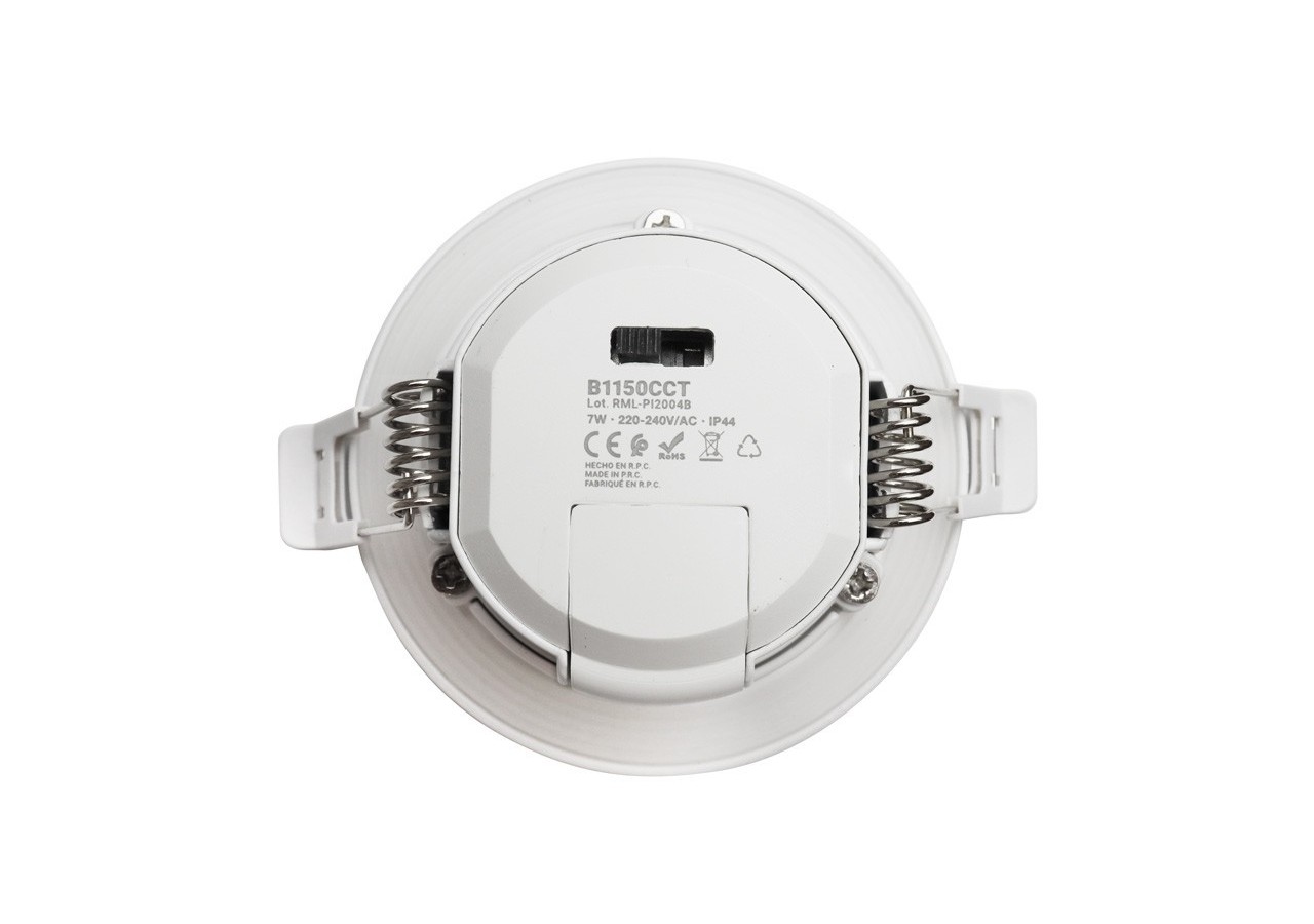 Downlight LED étanche CCT-7W-IP44-Coupe diamètre 68-75mm - B1150CCT - Barcelona LED