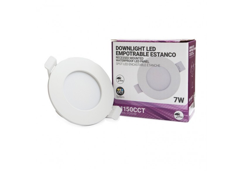 Downlight LED étanche CCT-7W-IP44-Coupe diamètre 68-75mm - B1150CCT - Barcelona LED