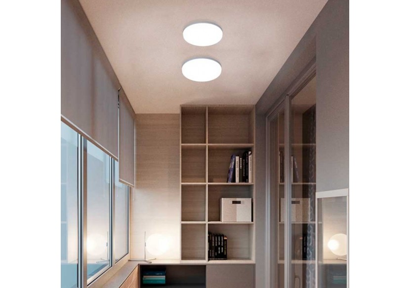 Plafonnier LED SMART-CCT WIFI en saillie 24W-IP20 - B1295-SMART - Barcelona LED