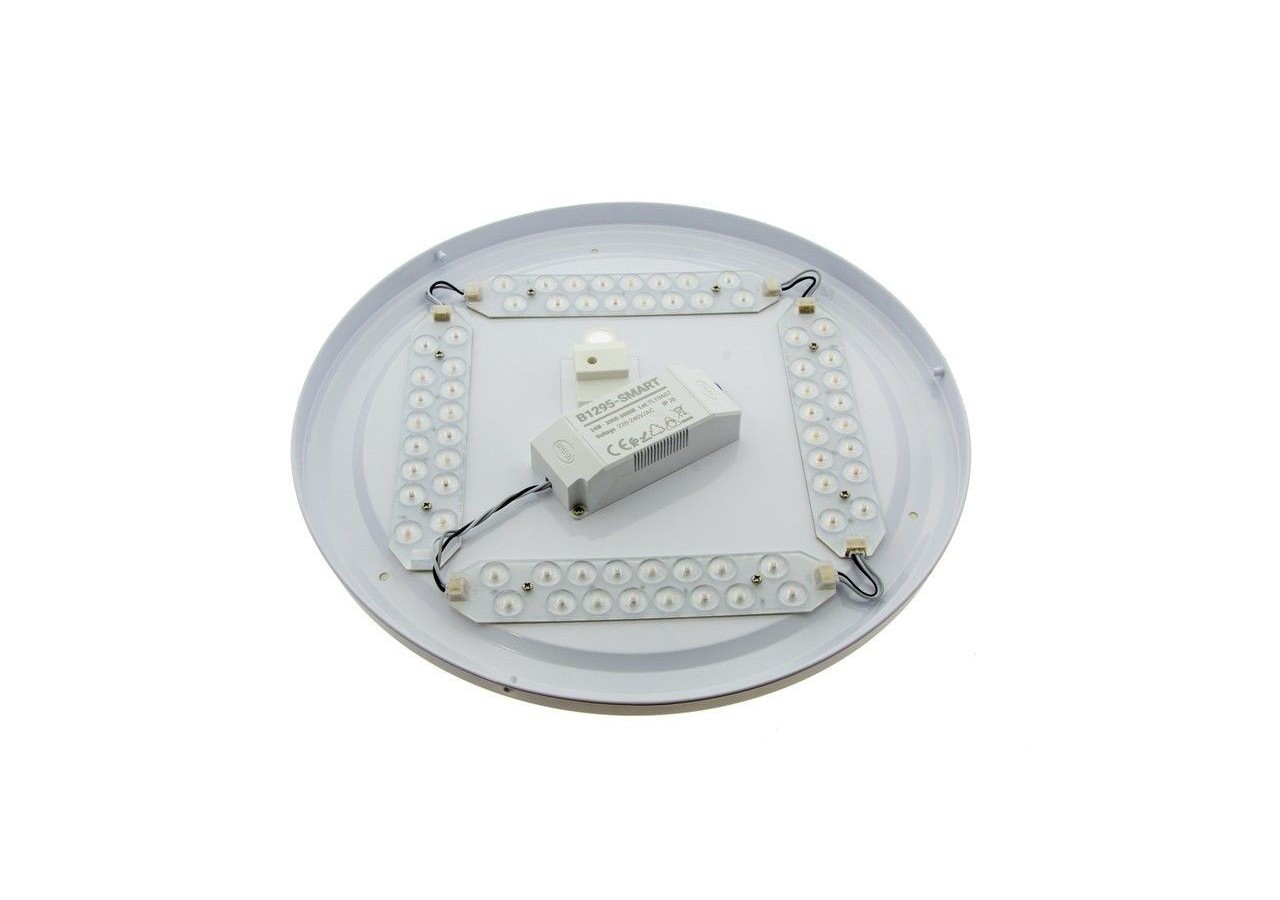 Plafonnier LED SMART-CCT WIFI en saillie 24W-IP20 - B1295-SMART - Barcelona LED