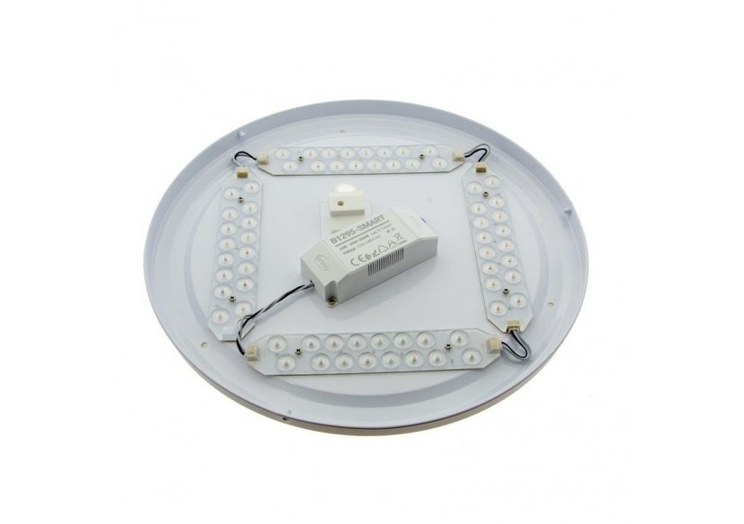 Plafonnier LED SMART-CCT WIFI en saillie 24W-IP20 - B1295-SMART - Barcelona LED