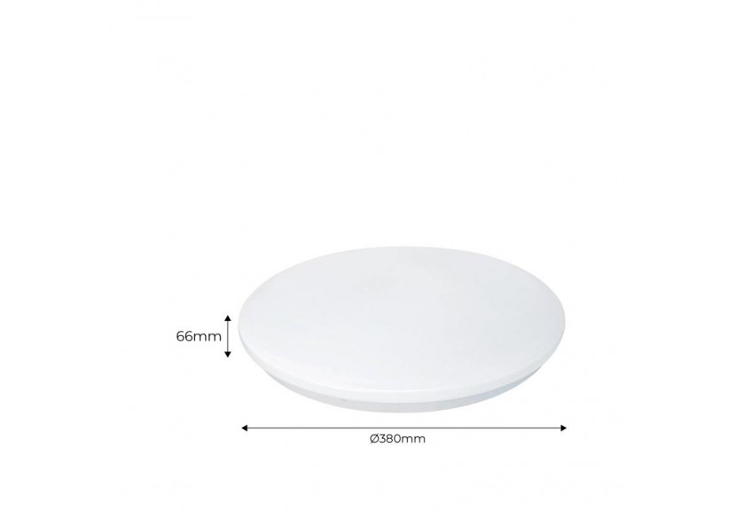 Plafonnier LED SMART-CCT WIFI en saillie 24W-IP20 - B1295-SMART - Barcelona LED