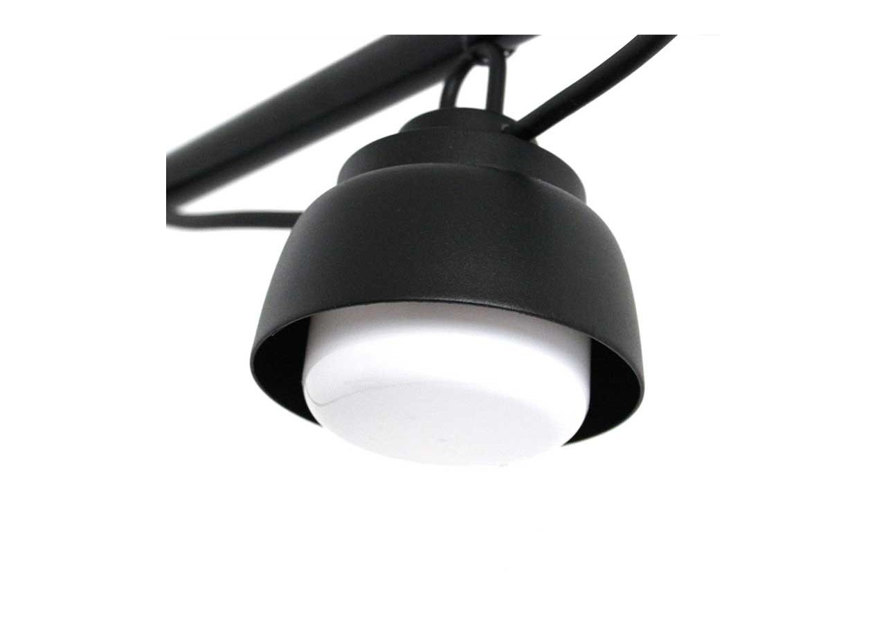 Guirlande décorative extérieur LED 6m avec 6 lumières de 8W - B2037-N-BC - Barcelona LED