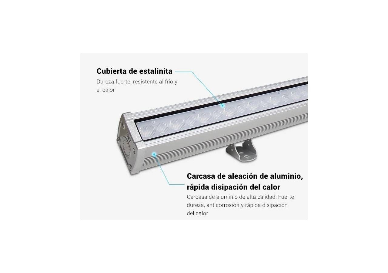 Rampe LED RGB+CCT 24W Contrôle RF/WiFi | Mi Light - RL3-24 - Barcelona LED