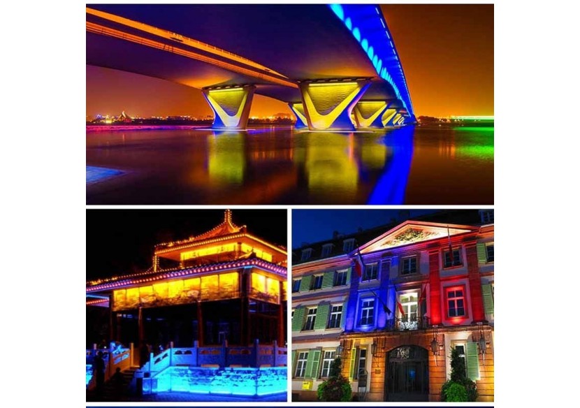 Rampe LED RGB+CCT 24W Contrôle RF/WiFi | Mi Light - RL3-24 - Barcelona LED Rampe LED RGB+CCT 24W Contrôle RF/WiFi | Mi Light - RL3-24 - Barcelona LED