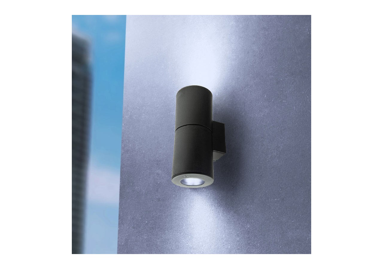Applique murale "FUMAGALLI Franca 90 2L" GU10CCT 7W IP55 - 3A7.003.000.AXU2K - Barcelona LED