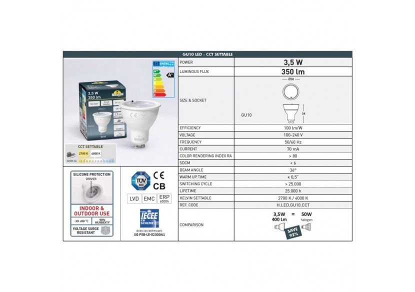 Applique murale "FUMAGALLI Franca 90 2L" GU10CCT 7W IP55 - 3A7.003.000.AXU2K - Barcelona LED Applique murale "FUMAGALLI Franca 90 2L" GU10CCT 7W IP55 - 3A7.003.000.AXU2K - Barcelona LED