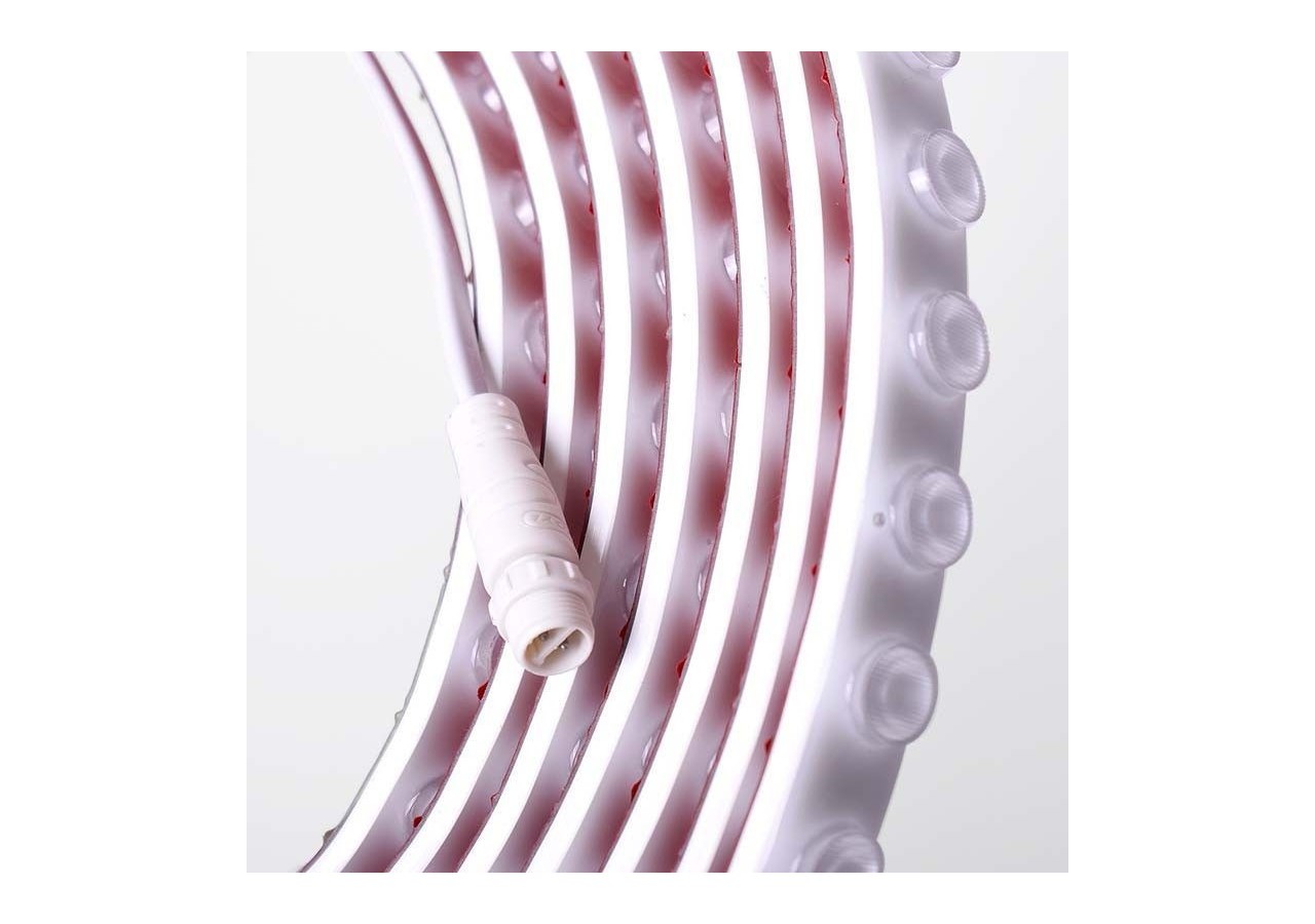 Lèche-mur LED flexible monochrome 24V DC-5m-2700K-IP67 - B1939-270 - Barcelona LED