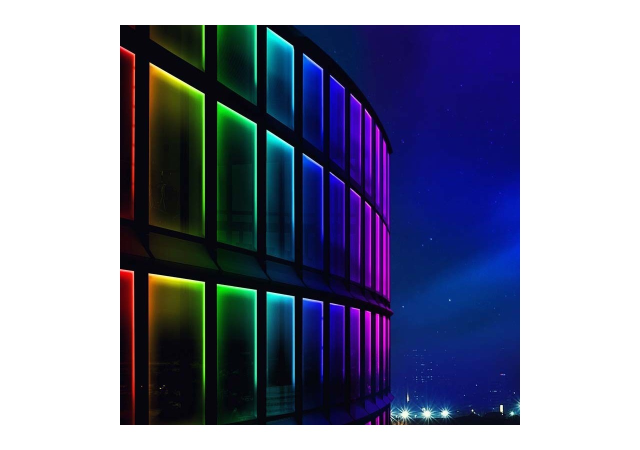 Lèche-mur LED flexible RGB 24V DC-5m-IP67 - B1939-RGB - Barcelona LED