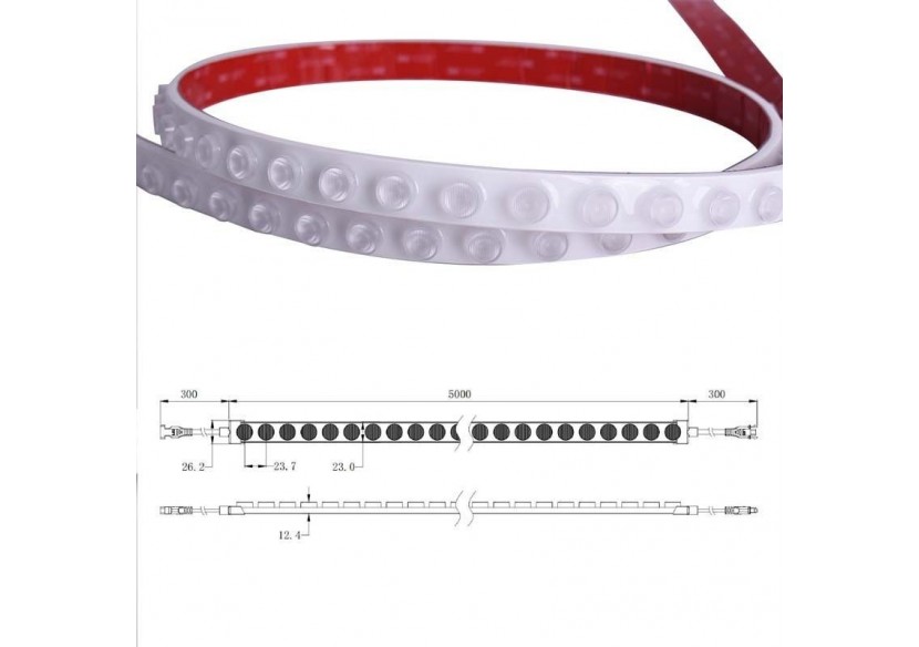 Lèche-mur LED flexible RGB 24V DC-5m-IP67 - B1939-RGB - Barcelona LED Lèche-mur LED flexible RGB 24V DC-5m-IP67 - B1939-RGB - Barcelona LED