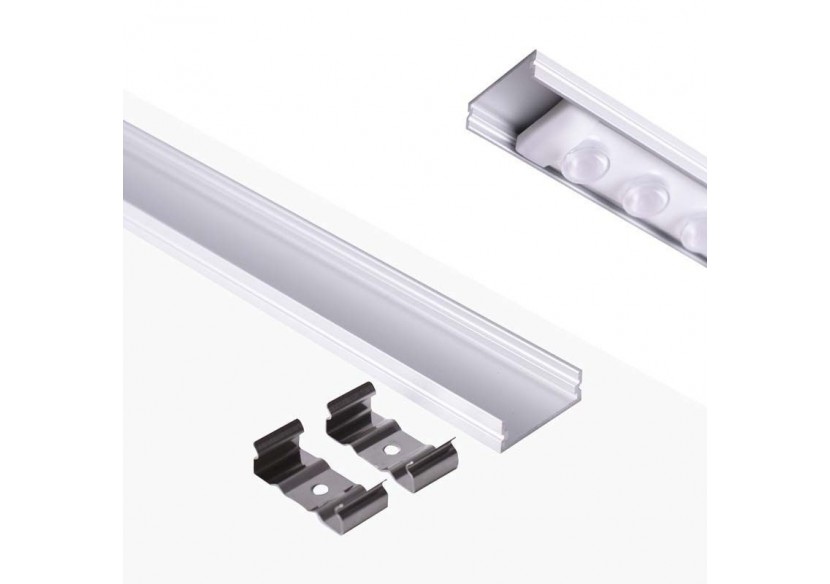 Profilé en aluminium type lèche-mur flexible - K1939-PERF - Barcelona LED Profilé en aluminium type lèche-mur flexible - K1939-PERF - Barcelona LED