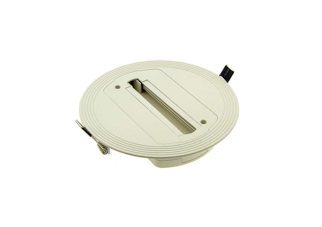 Adaptateur encastrable spot LED sur rail monophasé - BTM-E - Barcelona LED