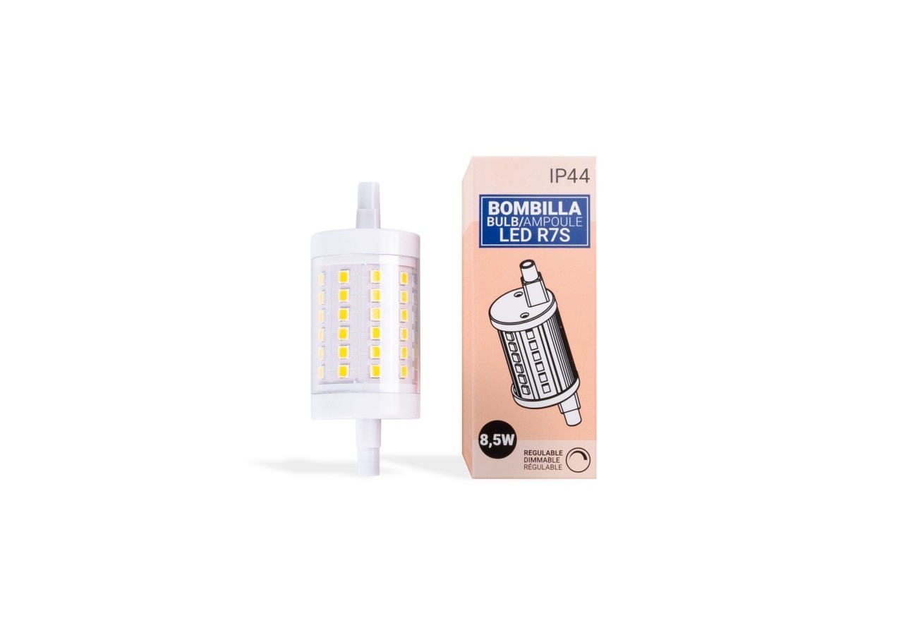 Ampoule LED R7S 78mm-Dimmable-1100lm-8,5W - BS1-R7S78-8,5W-D-BN - Barcelona LED