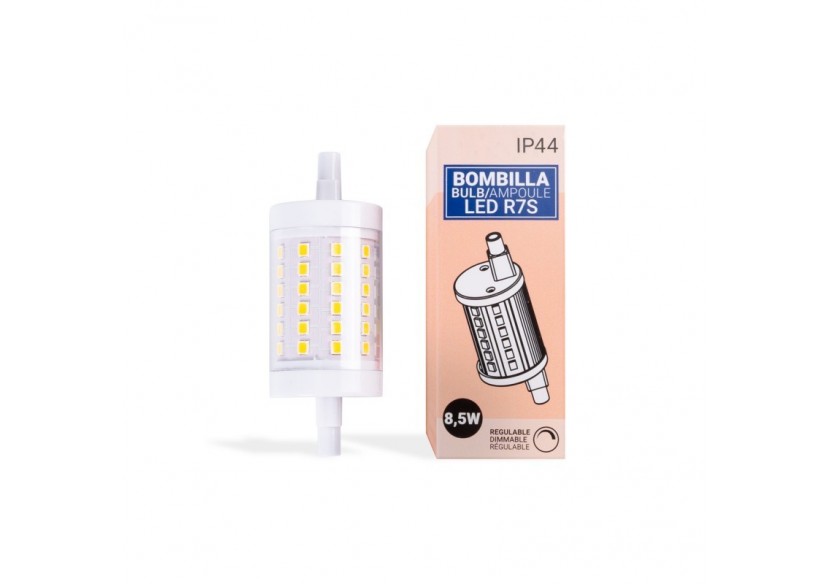 Ampoule LED R7S 78mm-Dimmable-1100lm-8,5W - BS1-R7S78-8,5W-D-BN - Barcelona LED Ampoule LED R7S 78mm-Dimmable-1100lm-8,5W - BS1-R7S78-8,5W-D-BN - Barcelona LED