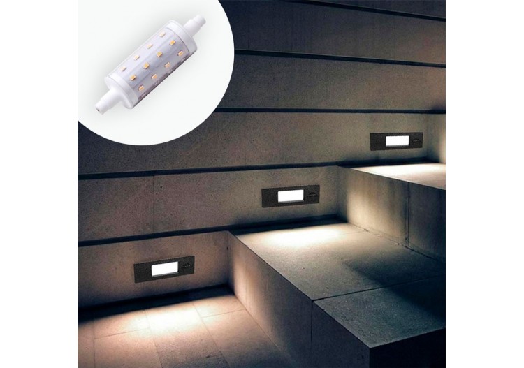 Ampoule LED R7S 78mm 4W Fumagalli - H7.LED.R7S.4K - Barcelona LED 2