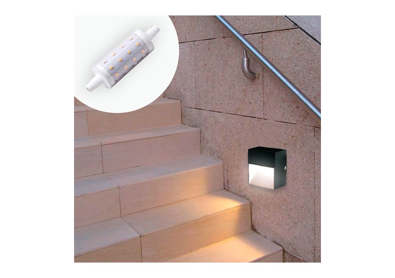 Ampoule LED R7S 78mm 4W Fumagalli - H7.LED.R7S.4K - Barcelona LED