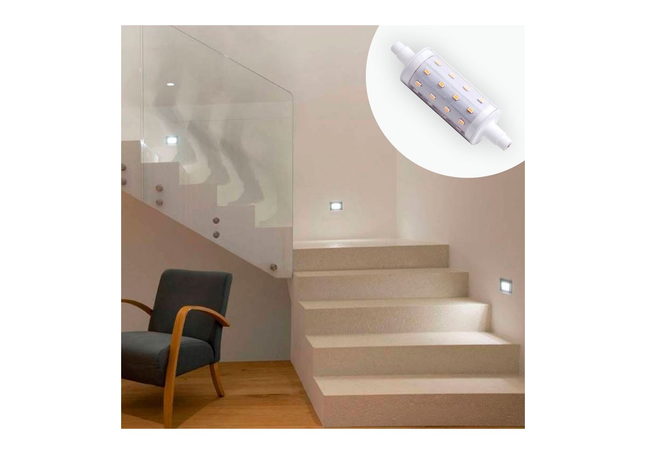 Ampoule LED R7S 78mm 4W Fumagalli - H7.LED.R7S.4K - Barcelona LED