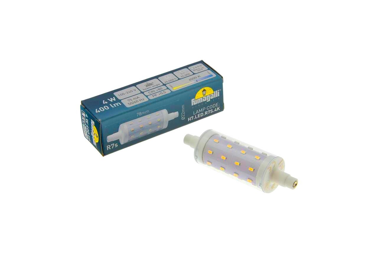 Ampoule LED R7S 78mm 4W Fumagalli - H7.LED.R7S.4K - Barcelona LED