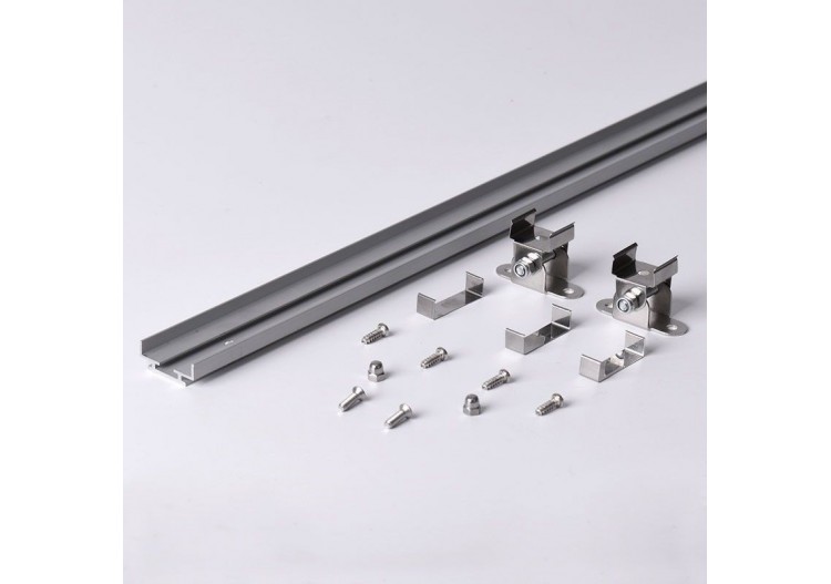 Profilé orientable en aluminium pour lèche-mur LED flexible-1 mètre - K1939-PERFBASC - Barcelona LED 2