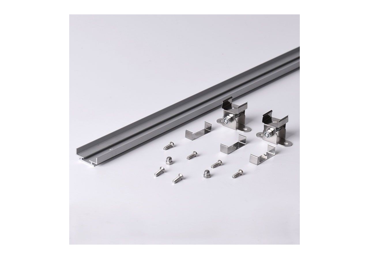 Profilé orientable en aluminium pour lèche-mur LED flexible-1 mètre - K1939-PERFBASC - Barcelona LED