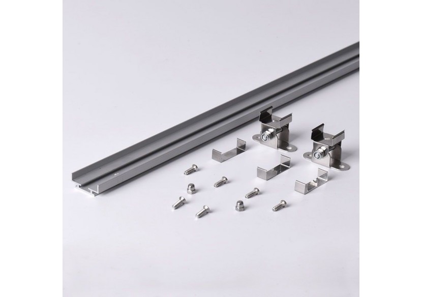Profilé orientable en aluminium pour lèche-mur LED flexible-1 mètre - K1939-PERFBASC - Barcelona LED Profilé orientable en aluminium pour lèche-mur LED flexible-1 mètre - K1939-PERFBASC - Barcelona LED